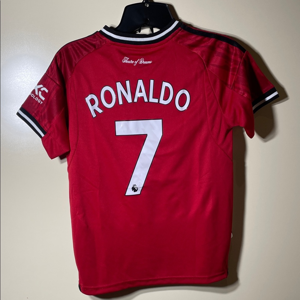 Ronaldo Red Soccer Jersey